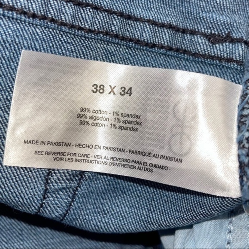 Chaps Men’s Jean - Slim Fit - Size 38 x 34 - Picture 8 of 9